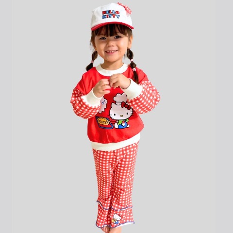 ベビー　パンツ　（80~100cm・ハローキティ）