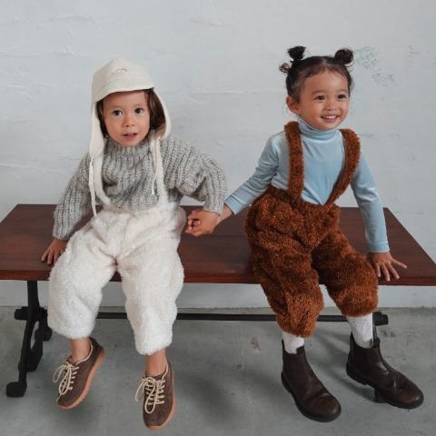 ベビー　サロペット（90・100cm・softchees）