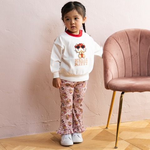 ベビー　パンツ（90・100cm・CHOACHOAmini/ハローキティ）