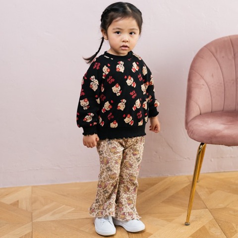 ベビー　パンツ（90・100cm・CHOACHOAmini/ハローキティ）