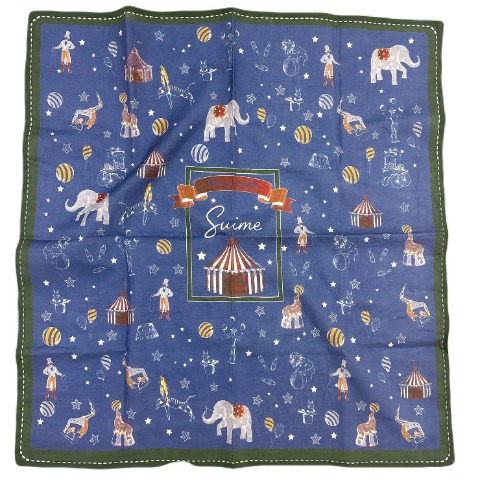 ベビー　スカーフ付きツイルパンツ（80～100cm・JUO/uru）