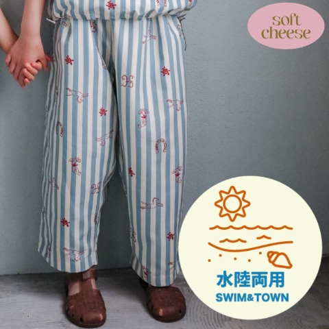 ストライプ ロングパンツ | しまむらパーク