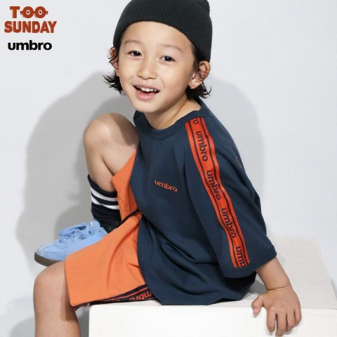 キッズ　半袖Tシャツ（140～170cm・UMBRO/TOO SUNDAY）
