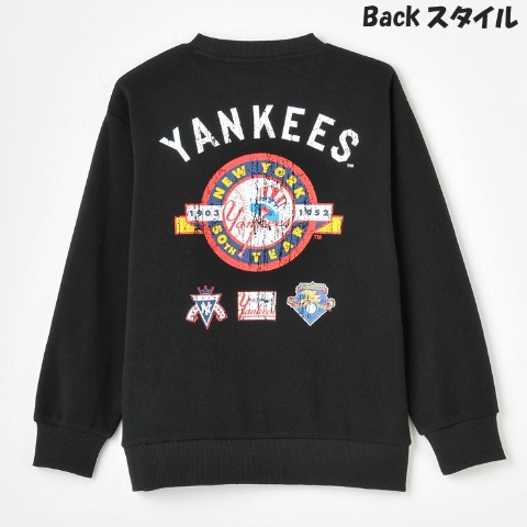 キッズ　裏起毛トレーナー（150・160cm・MLB）