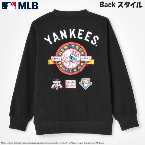 キッズ　裏起毛トレーナー（150・160cm・MLB）