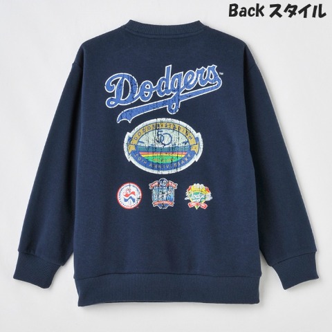 キッズ　裏起毛トレーナー（140～170cm・MLB）