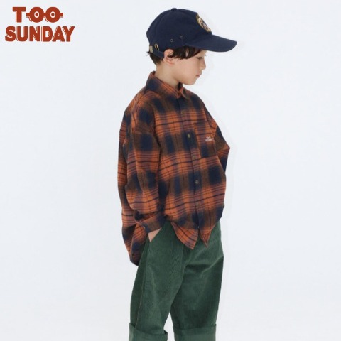 キッズ　シャツ（140cm～170cm・TOO SUNDAY）