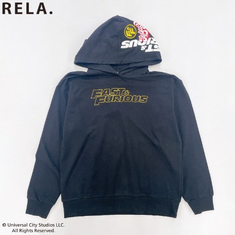 キッズ　パーカ（140～170cm・RELA. /ワイルドスピード）