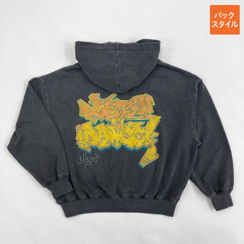 キッズ　ピグメントパーカー（140cm～160cm・GNB/RINA)