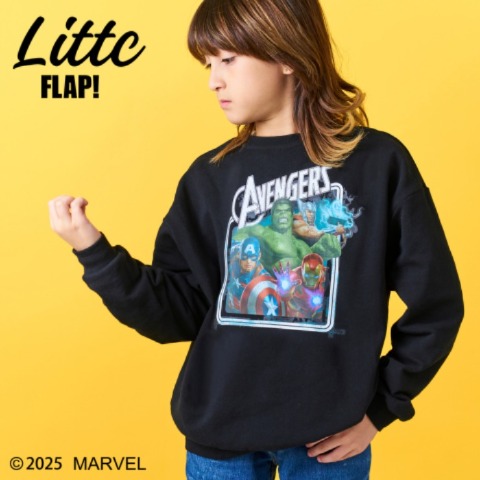 キッズ　トレーナー（140・150cm・LITTC FLAP)