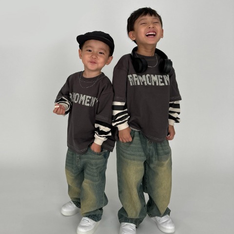 キッズ　ロングTシャツ(140～160cm・RRmoment/RINA)