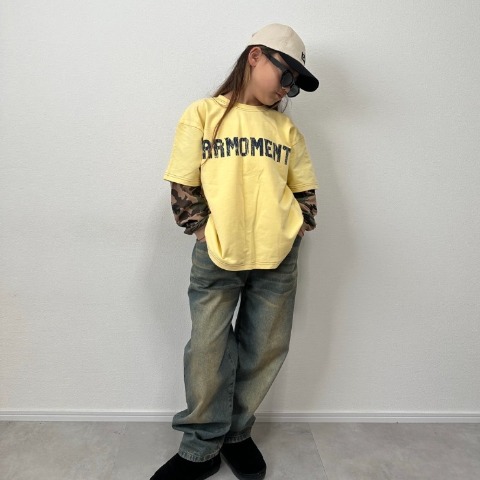 キッズ　ロングTシャツ(140～160cm・RRmoment/RINA)