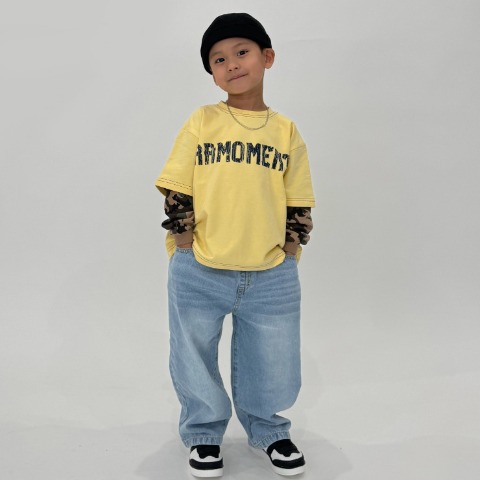 キッズ　ロングTシャツ(140～160cm・RRmoment/RINA)