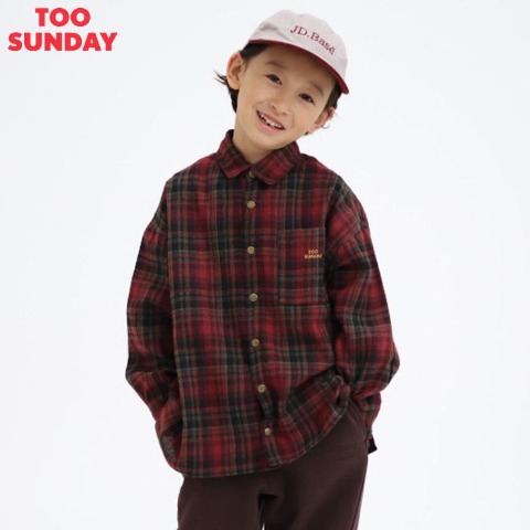 キッズ　シャツ（140～160cm・TOO SUNDAY/とうくん）