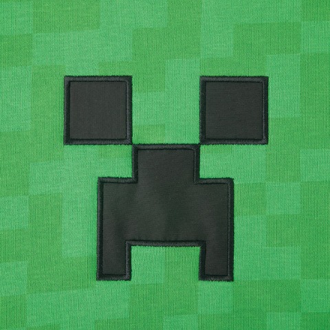 キッズ　スタッキングチェスト付トレーナー（140cm・マインクラフト）