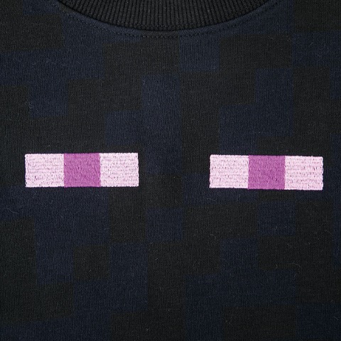 キッズ　スタッキングチェスト付トレーナー（140cm・マインクラフト）