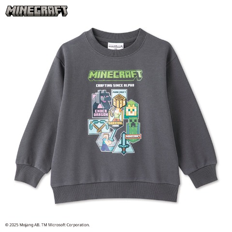 キッズ　トレーナー（140cm・マインクラフト）