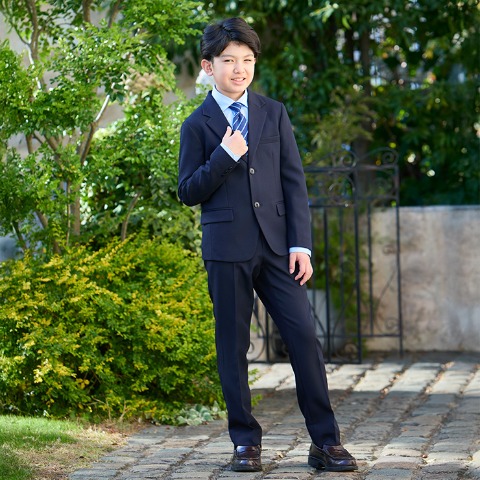 キッズ　卒業スーツ　フォーマル4点セット（140～170cm・キッズフォーマル）
