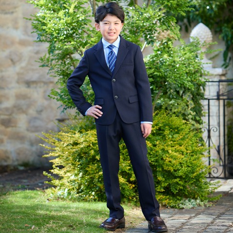 キッズ　卒業スーツ　フォーマル4点セット（140～170cm・キッズフォーマル）