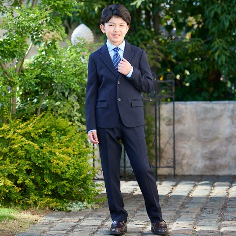 キッズ　卒業スーツ　フォーマル4点セット（140～170cm・キッズフォーマル）