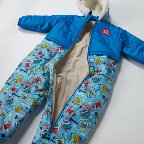 キッズ　ジャンプスーツ(110cm・120cm・新幹線)
