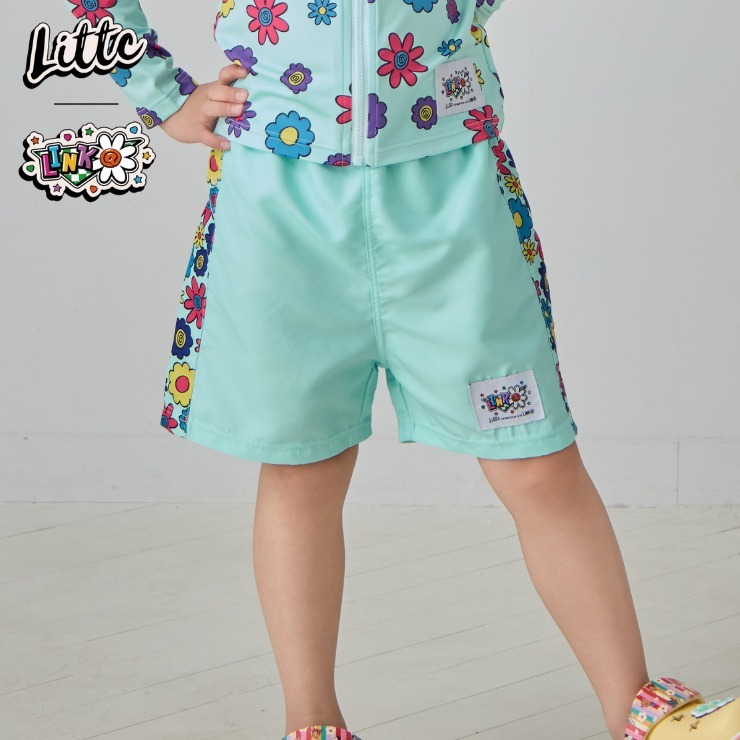 KENZO 110.120水着　ショートパンツ　ステラ、リトルマーク好きに キッズ サーフパンツ（110～130cm・LITTC・LINK＠） | しまむら