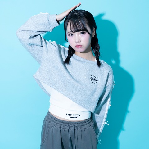 キッズ　プルオーバー+タンクトップ（140・150cm・Lily Chuu）