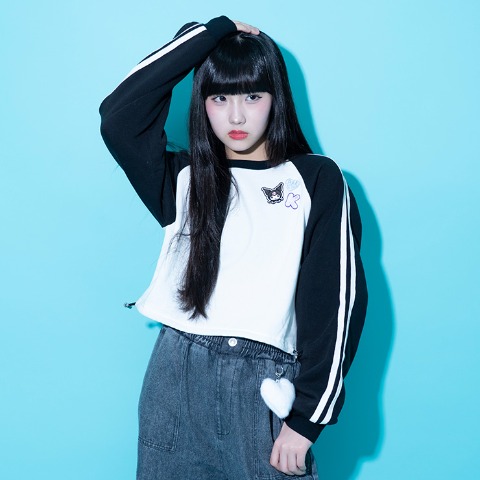 キッズ　プルオーバー（140・150cm・Lily Chuu/クロミ）