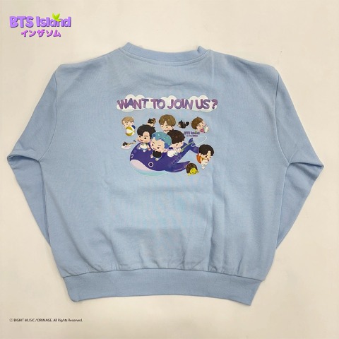 キッズ　裏毛プルオーバー（140~160cm・BTS インザソム)