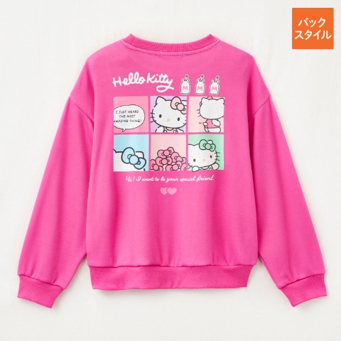 キッズ　プルオーバー（140・150cm・ハローキティ/FIBER HEAT）
