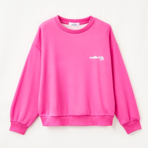 キッズ　プルオーバー（140・150cm・ハローキティ/FIBER HEAT）