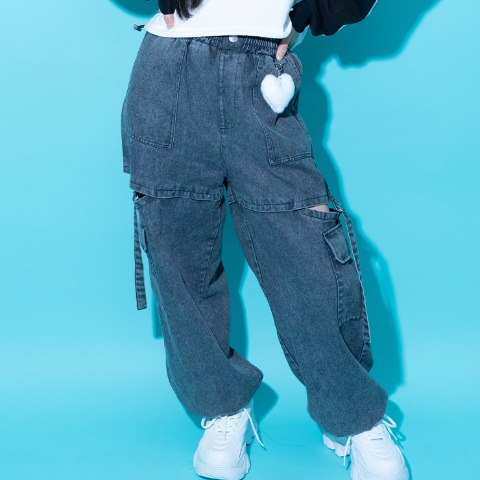 キッズ　ロングパンツ（140・150cm・Lily Chuu）