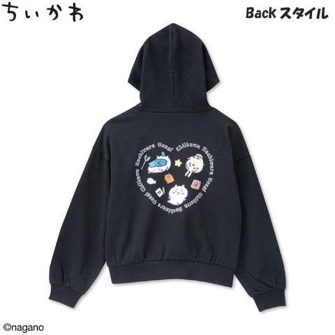 キッズ　ジップパーカー（140・150cm・ちいかわ）