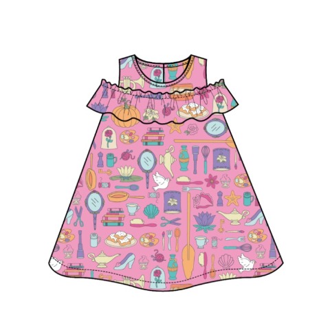 キッズ　ワンピース（140～160cm・Disney Princess）