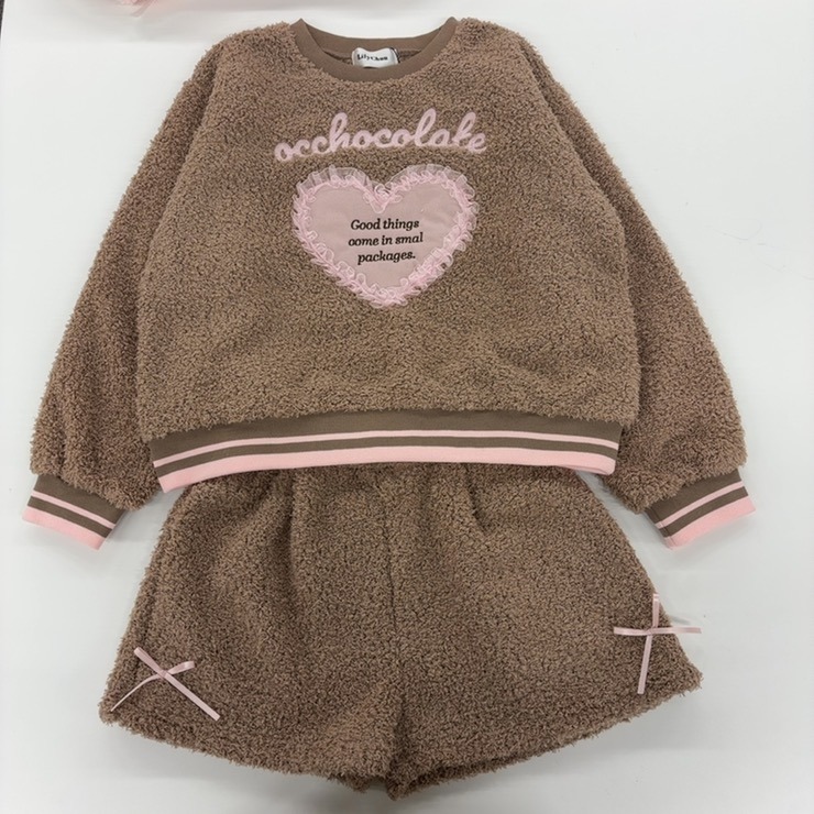 キッズ プルオーバー+キュロットパンツ（140cm・150cm・おっちょこれー
