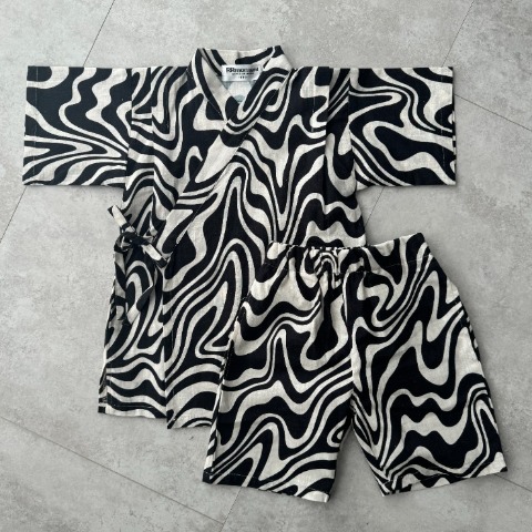 キッズ　甚平(110～130cm・RRmoment/RINA)