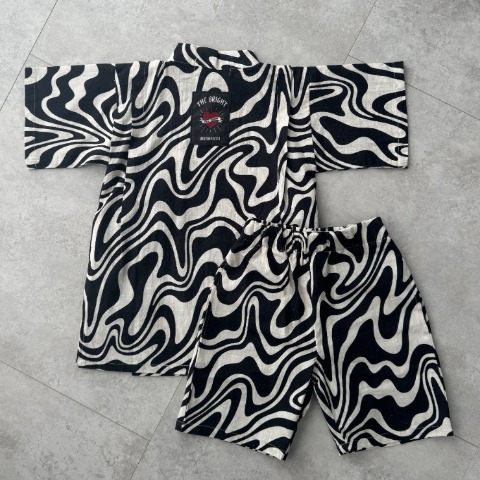 キッズ　甚平(110～130cm・RRmoment/RINA)