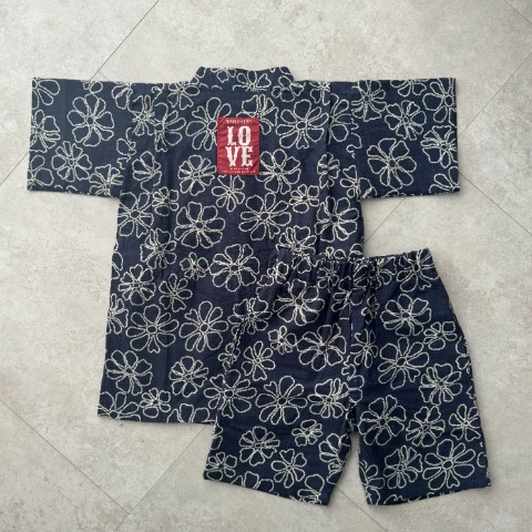 キッズ　甚平(110～130cm・RRmoment/RINA)