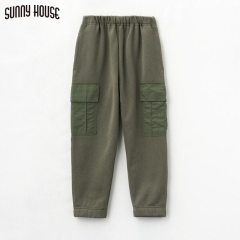 キッズ　裏起毛カーゴパンツ(110～130cm・SUNNY HOUSE)
