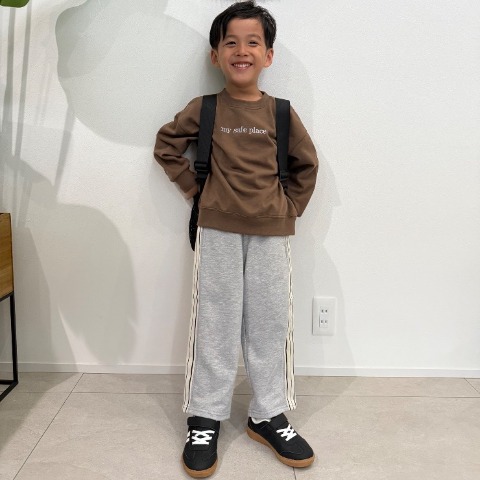 キッズ　ロングパンツ(110～130cm・saori)