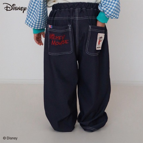 キッズ　パンツ（110～130cm・はるぴのママ/Disney）