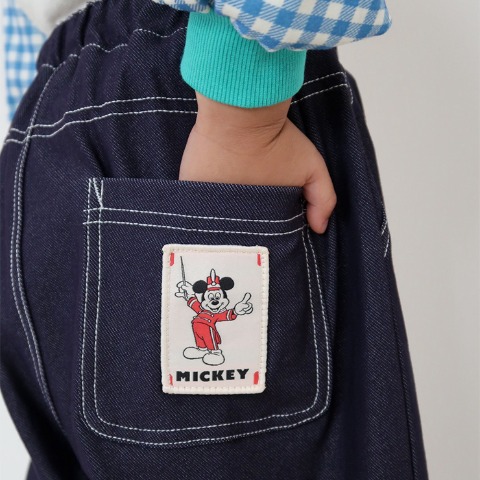 キッズ　パンツ（110～130cm・はるぴのママ/Disney）