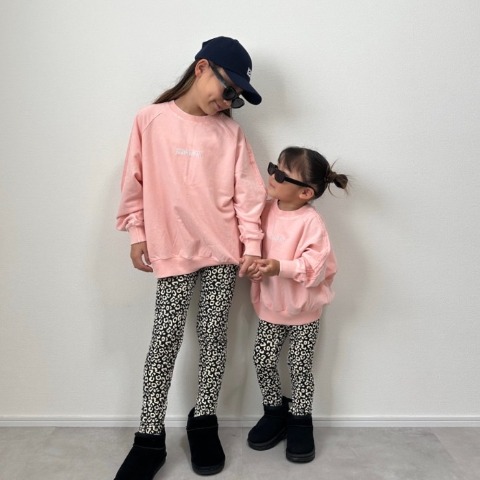 キッズ　ヒョウ柄レギンス(110～130cm・RRmoment/RINA)