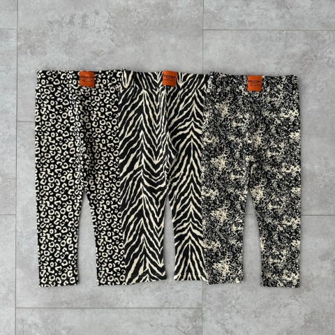 キッズ　パイソン柄レギンス(110～130cm・RRmoment/RINA)