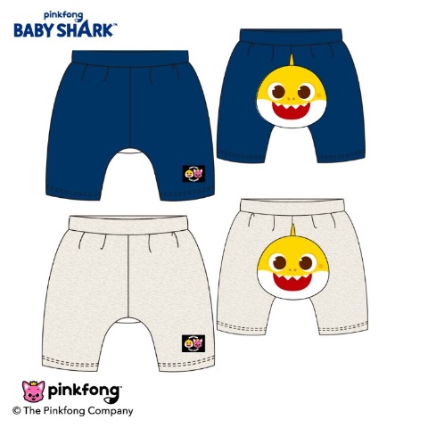 キッズ　パンツ（110～120cm・ベイビーシャーク）