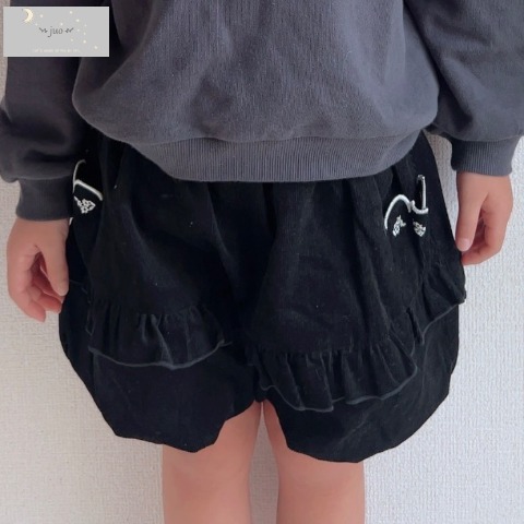 キッズ　コールテンバルンキュロット（110・120cm・senyun/JUO）