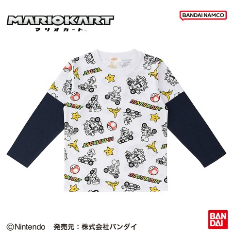 キッズ　Ｔシャツ（110～130㎝・スーパーマリオ）
