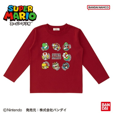キッズ　Ｔシャツ（110～130cm・スーパーマリオ）
