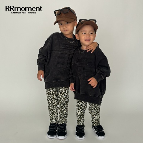 キッズ　RRMナンバリングピグメントトレーナー（RRmoment・110～130cm）