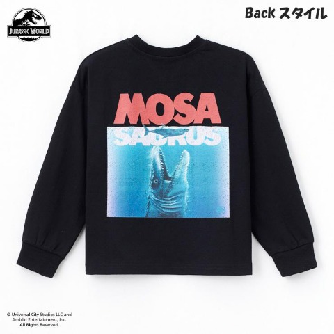 キッズ　長袖Ｔシャツ（120・130cm・ジュラシックワールド）